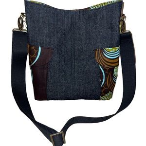 New Hand Made Blue purse
